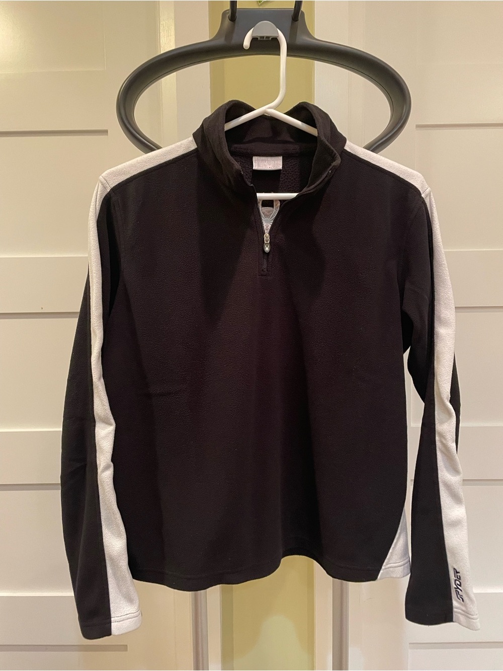 Spyder’s Women’s Black Half-Zip Fleece Midlayer